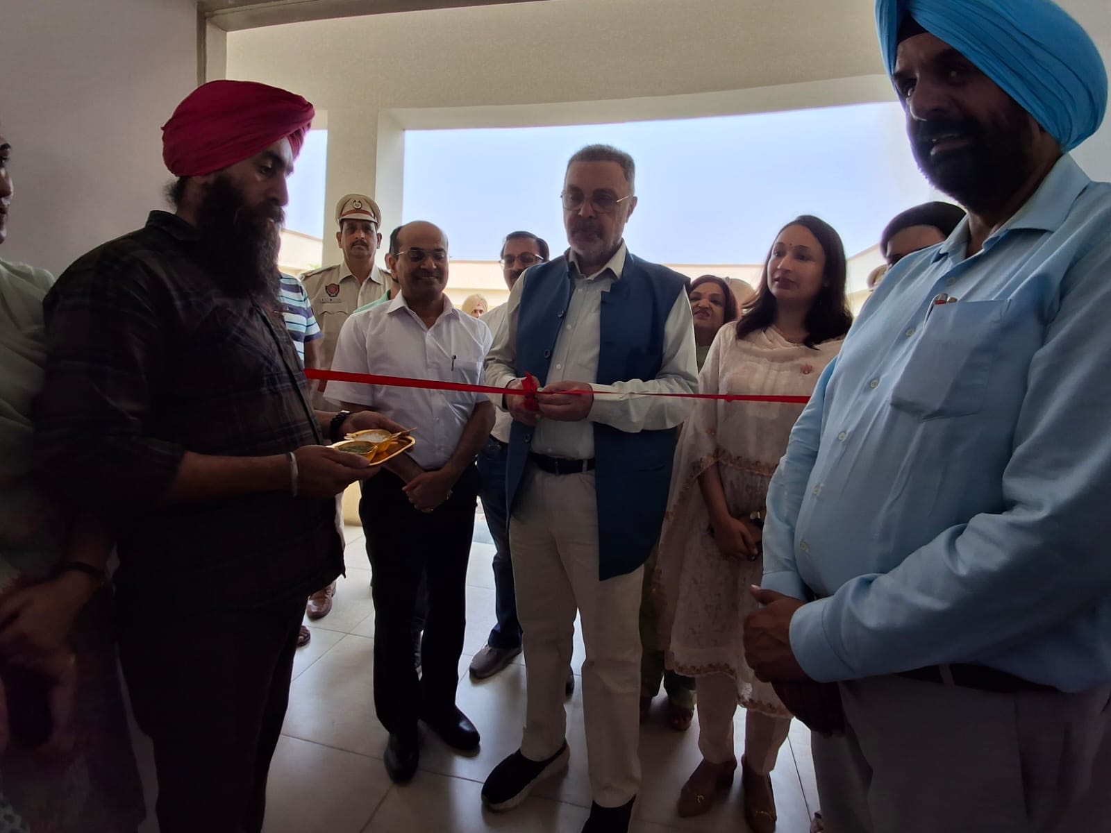 Health and Family Welfare Minister Dr. Balbir Singh visits the District Drug De-Addiction and Rehabilitation Center in Mohali